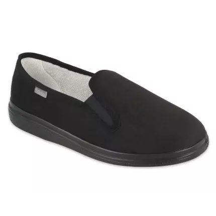 Мокасини чоловічі діабетичні для проблемних ніг Dr Orto System 991M002 чорні, Колір: Чорний, Розмір чоловічого взуття: 43