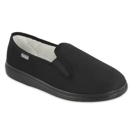 Мокасини чоловічі діабетичні для проблемних ніг Dr Orto System 991M002 чорні, Колір: Чорний, Розмір чоловічого взуття: 44