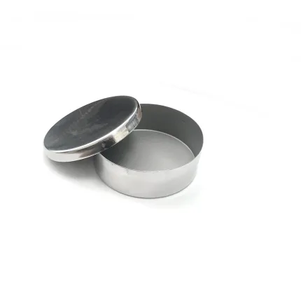 Лоток круглий із кришкою. Розмір: 80 мм х 35 мм, об'єм 175 мл