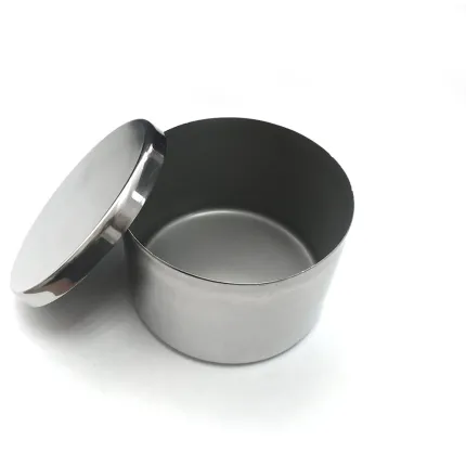 Лоток круглий із кришкою. Розмір: 80 мм х 55 мм, об'єм 275 мл