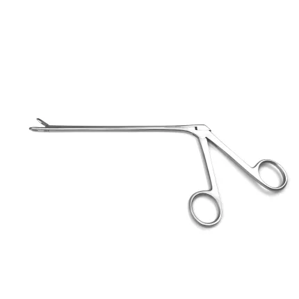 Щипцы носовые Wilde, ложкообразные с отверстием, прямые. Длина ствола 17 см