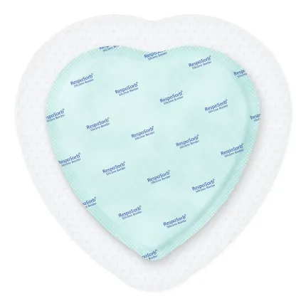 Самоклеюча силіконова пов'язка з суперабсорбуючим полімером RespoSorb® Silicone Border Sacrum 18 х 18см 1 шт, Розмір пов'язки: Sacrum 18 см х 18 см