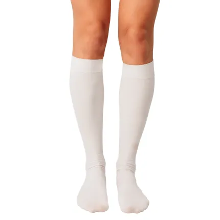 Гольфи Vitamed 6211 середньої компресії, з нижнім оглядовим отвором, антиемболічні, Розмір: 3, Колір компресійного виробу: Білий, Довжина: Короткі, зображення 2