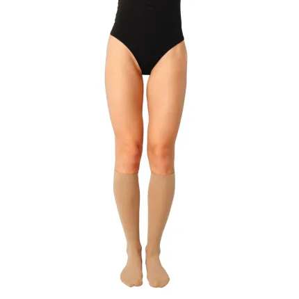 Гольфи компресійні медичні 1 клас стандартні Vitamed 9111, закритий носок, Розмір: 2, Колір компресійного виробу: Бежевий, Довжина: Стандартні, Носок: Закритий, зображення 2