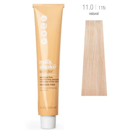 Фарба для волосся Milk Shake Wonder Hair Colour 100 мл, Об'єм: 100 мл, Колір фарби: 11.0/11N Natural