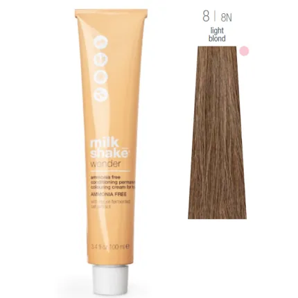 Фарба для волосся Milk Shake Wonder Hair Colour 100 мл, Об'єм: 100 мл, Колір фарби: 8/8N Light Blond