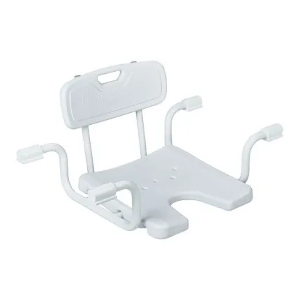 Сидіння зі спинкою для ванної з U-подібним вирізом OSD-4514