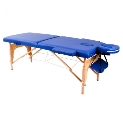 Дерев'яний складаний масажний стіл (2 секції) SMT-WT021, зображення 2