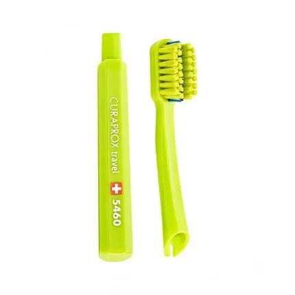 Дорожній набір BE YOU orange/green CS5460ortho (Зубна щітка, зубна паста, 10мл; йоржик CPS 07,14,18), зображення 3