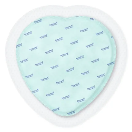 Самоклеящаяся силиконовая повязка с суперабсорбирующим полимером RespoSorb Silicone Border Sacrum 23 х 23 см 1 шт, Размер повязки: Sacrum 23 см х 23 см