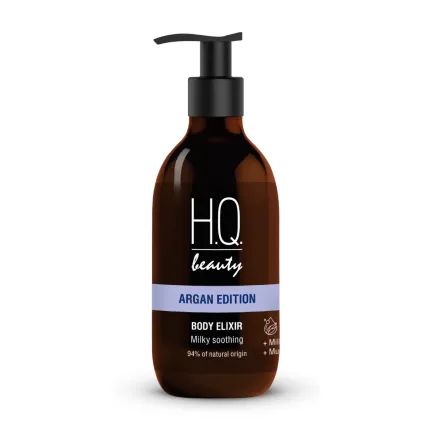 Еліксир для тіла пом'якшення з молочним протеїном H.Q.Beauty Argan Edition 250мл
