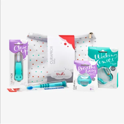Дитячий набір бірюзовий Curaprox Baby Set