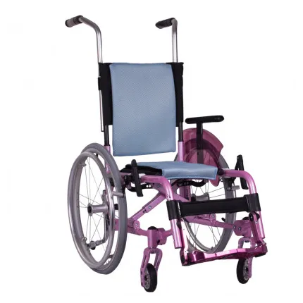 Активне крісло колісне дитяче OSD-ADJK-R, Колір: Рожевий, Ширина сидіння, см: 27,5 - 35, зображення 2