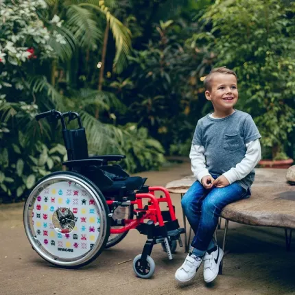 Активне крісло колісне дитяче Invacare Action 3 Junior Evolutive, Ширина сидіння, см: 25.5, зображення 7