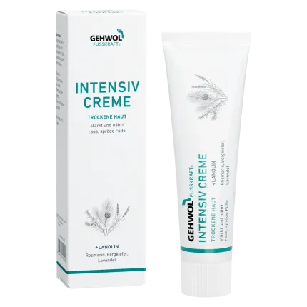 Блакитний бальзам для ніг Gehwol Fusskraft Intensive Cream 75 мл, Об'єм: 75 мл