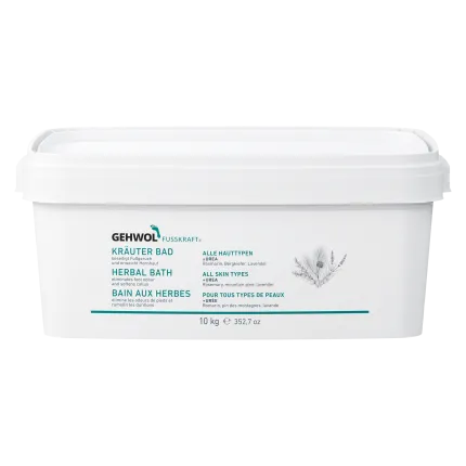 Трав'яна ванна для ніг Gehwol Fusskraft Herbal Bath 10 кг, Об'єм: 10 кг