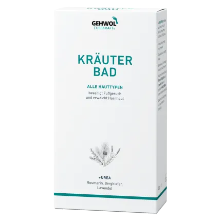 Трав'яна ванна для ніг Gehwol Fusskraft Herbal Bath 400 г, Об'єм: 400 г, зображення 3