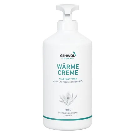 Красный бальзам для сухой кожи ног Gehwol Fusskraft Warming Cream 500 мл, Обьем: 500 мл