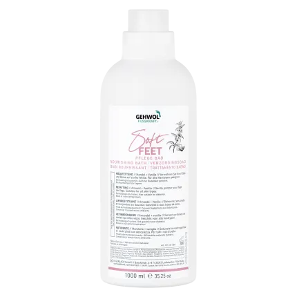 Ванна для ніг Мигдаль та Ваніль Gehwol Fusskraft Soft Feet Nourishing Bath 1000 мл, Об'єм: 1000 мл