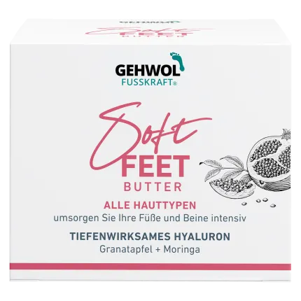 Крем-баттер для ніг Gehwol Fusskraft Soft Feet Butter Гранат та моринг 100 мл, Об'єм: 100 мл, зображення 5