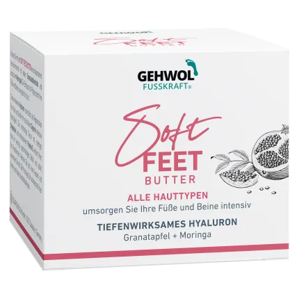 Крем-баттер для ніг Gehwol Fusskraft Soft Feet Butter Гранат та моринг 100 мл, Об'єм: 100 мл, зображення 4