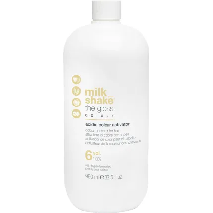 Емульсія окислююча Milk Shake The Gloss Colour Activator 6 Vol 1,8%, 990 ml