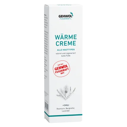 Красный бальзам для сухой кожи ног Gehwol Warming Cream 75 мл, Обьем: 75 мл, изображение 2