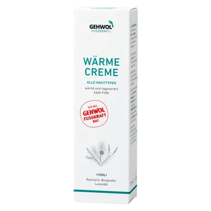 Красный бальзам для сухой кожи ног Gehwol Warming Cream 75 мл, Обьем: 75 мл, изображение 3