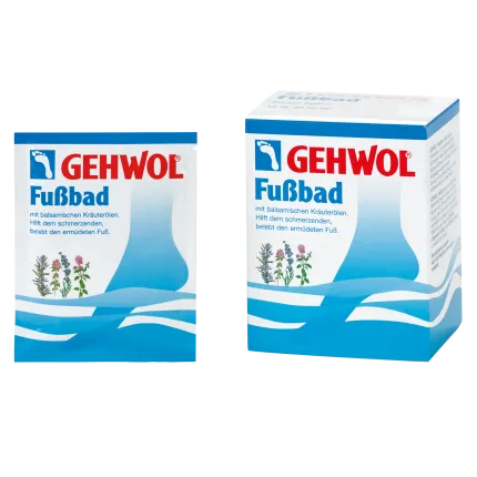 Ванна для ног Gehwol Foot Bath 10 пакетов по 20 г, Обьем: 200 г
