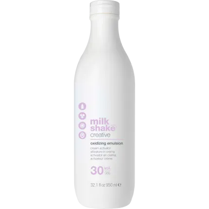 Эмульсия окисляющая Milk Shake Creative Oxidizing Emulsion 30 Vol 9% 950 мл, Обьем: 950 мл, Процент окисления: 9%