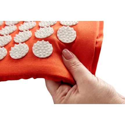 Аплікатор Кузнєцова килимок + чохол серія Eko-Lux 40х70 см 236 Помаранчевий, зображення 3