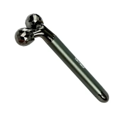 Подвійний масажний ролик для обличчя Qmed 3D Face massager Silver, Колір: Срібний