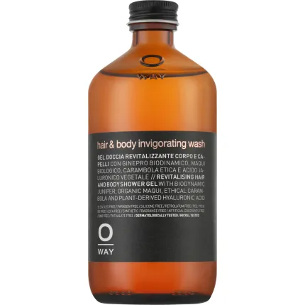 Гель-енергетик для душу Oway Man Hair & Body Invigorating Wash 240 мл