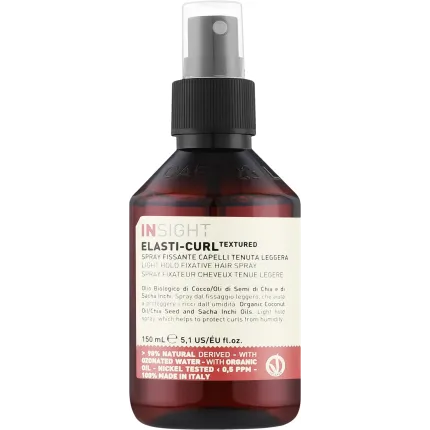 Спрей для волосся легкої фіксації Insight Elasti-Curl Textured Light Hold Fixative Hair Spray 150 мл