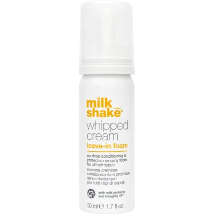 Крем-пінка незмивна для зволоження волосся Milk Shake Leave-in Treatments Conditioning Whipped Cream 50 мл
