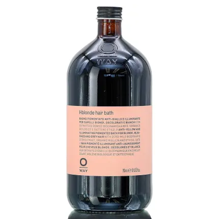Шампунь з антижовтим ефектом Oway Hblonde Hair Bath 950 мл