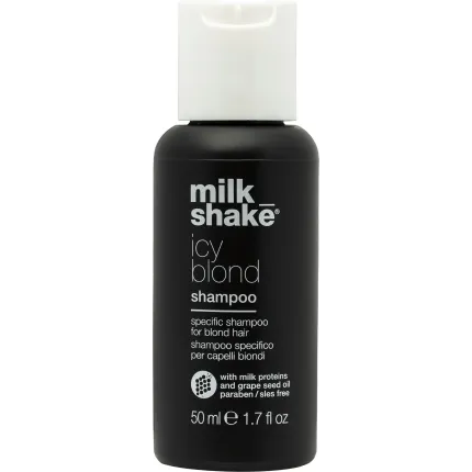 Шампунь для світлих і платинових блондинок Milk Shake Icy Blond Shampoo 50 мл, Об'єм: 50 мл
