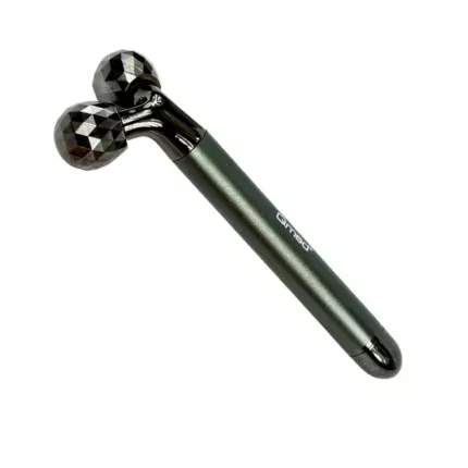 Подвійний масажний ролик для обличчя Qmed 3D Face massager Silver, Колір: Срібний