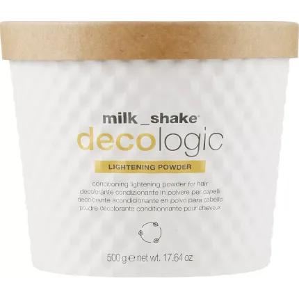 Пудра обесцвечивающая для освещения белая Milk Shake Decologic Lightening Powder 500 г