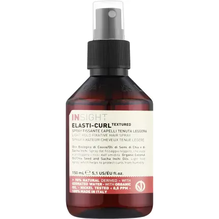 Спрей для волос легкой фиксации Insight Elasti-Curl Textured Light Hold Fixative Hair Spray 150 мл
