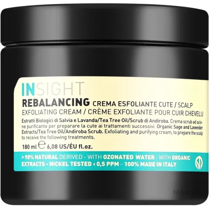 Крем-пілінг для шкіри голови Insight Rebalancing Scalp Exfoliating Cream 180 мл
