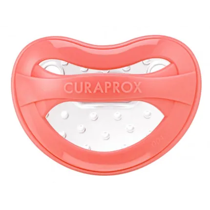 Пустушка Curaprox Babysoother pink / 2 Коралового кольору, (18-36 місяців) 1 шт, Вік дитини: 18-36 місяців, Колір: Рожевий, зображення 4