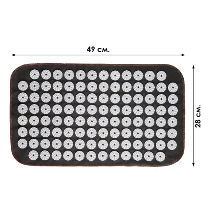 Аплікатор Кузнєцова килимок серія Eko-Max 28х49 см 10-1081 Оливковий, Колір: Оливковий, Крок голки (мм): 5,0, зображення 2