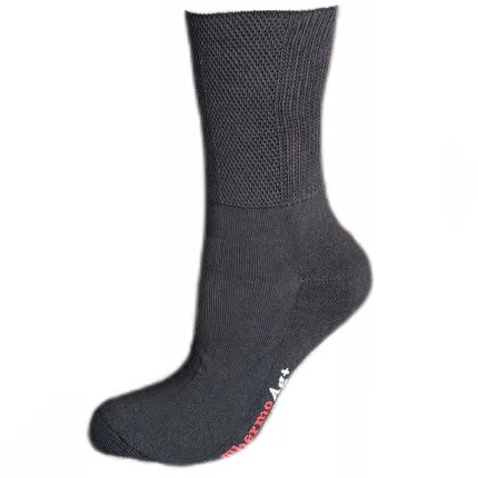 Диабетические медицинские носки утепленные с серебром FootMate Medical Thermo AG+, Тин носков: Высокие, Размер носков: 42/44, Цвет носков: Графит