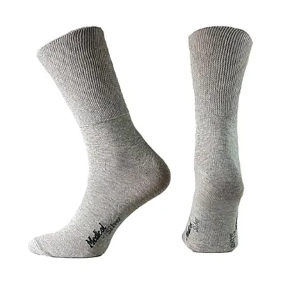 Діабетичні медичні шкарпетки зі сріблом FootMate Medical Silver, Тип шкарпеток: Високі, Розмір шкарпеток: 42/44, Колір шкарпеток: Сірий