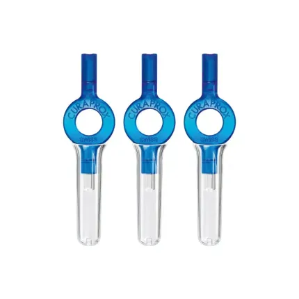 Набір тримачів для міжзубних йоржиків 3 шт Curaprox UHS 409/3 blue