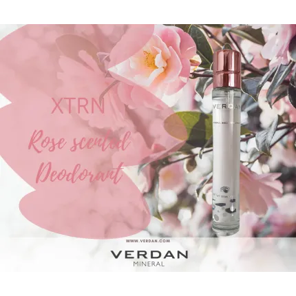 Мінеральний дезодорант-спрей для жінок Verdan Rose Deodorant Spray 30мл, зображення 2