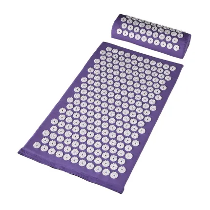 Аплікатор Кузнєцова набір килимок + валик з чохлом серія Eko-Max 40х70 см 10-20575 Фіолетовий, Колір: Фіолетовий, Крок голки (мм): 5,0