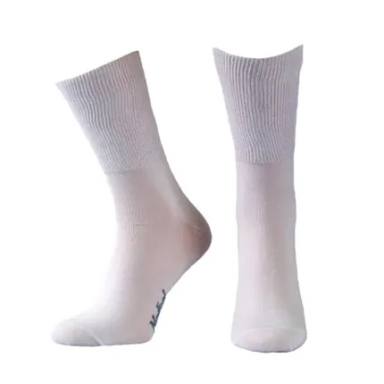 Діабетичні медичні шкарпетки зі сріблом FootMate Medical Silver, Тип шкарпеток: Високі, Розмір шкарпеток: 36/38, Колір шкарпеток: Білий, зображення 3