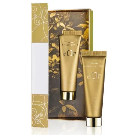 Золотая зубная гель-паста Swiss Smile D'Or Gold Toothpaste 20 мл